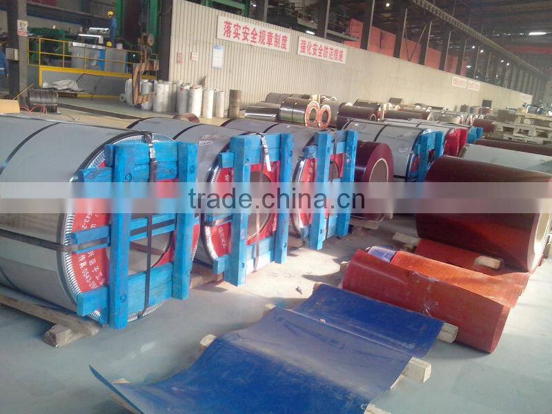 wooden color steel coil