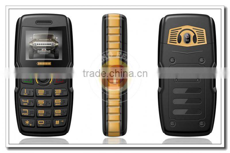 1.77 Inch Screen Quad Band FM GSM Dual SIM Card FM Big Torch Unlocked Big Battery Bulk China Mobile Phone B30