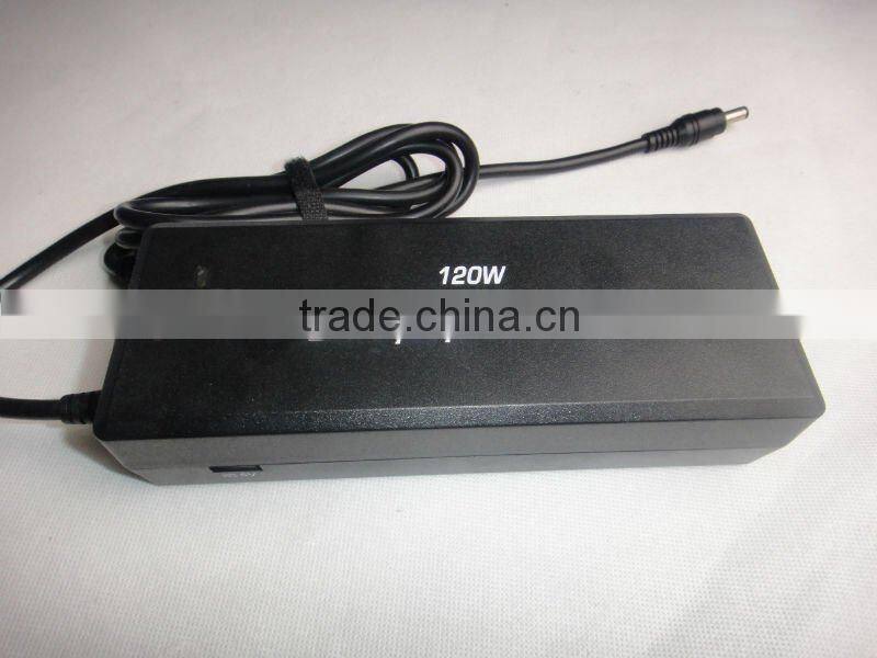 120w hi quality laptop Auotomatic universal AC adapter with USB/Swithching power adapter