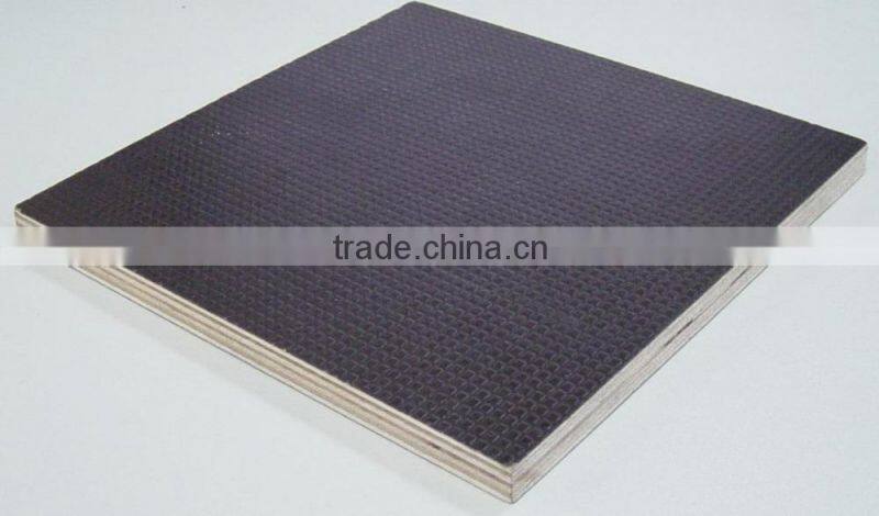 18mm anti-slip film faced plywood, wire-mesh film faced plywood,madera contrachapada