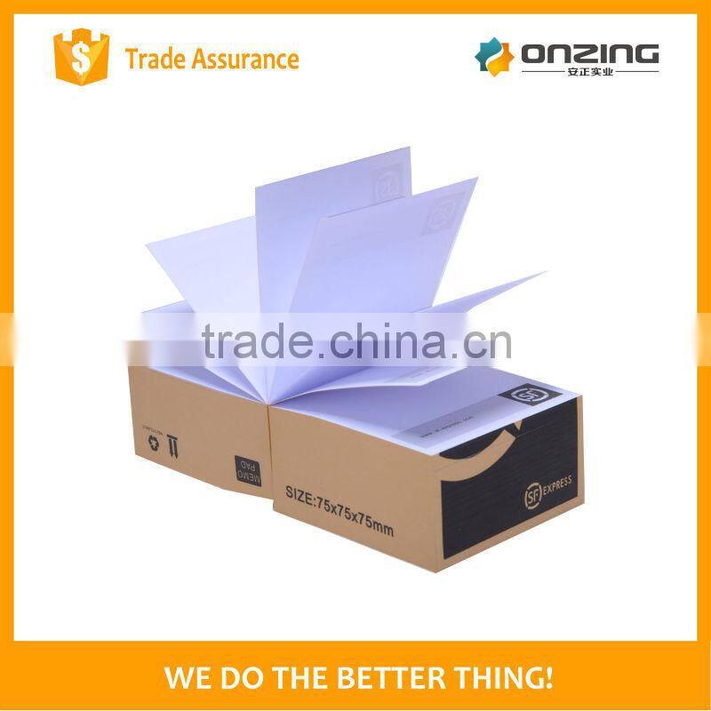 High quality OEM paper block note cube memo pad with custom print