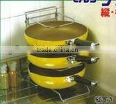 Metal wall plant pot holder