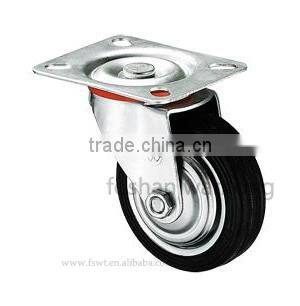 All Size Cheap Black Rubber Swivel Industrail Caster