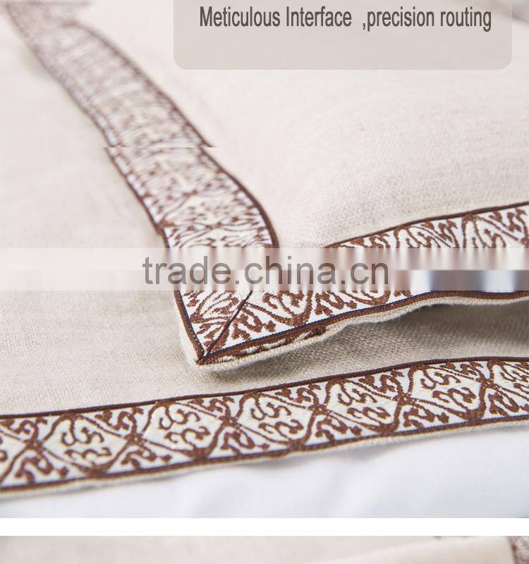 100% linen flax baby and child mat baby pillow & bolster set for summer with pillow