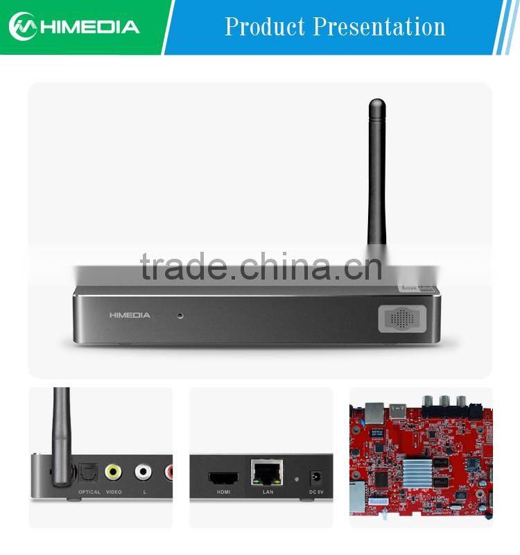 New updated smart tv box HiMedia Rockchip RK3368 octa core 4K android tv box google 5.1 arabic channels UHD player