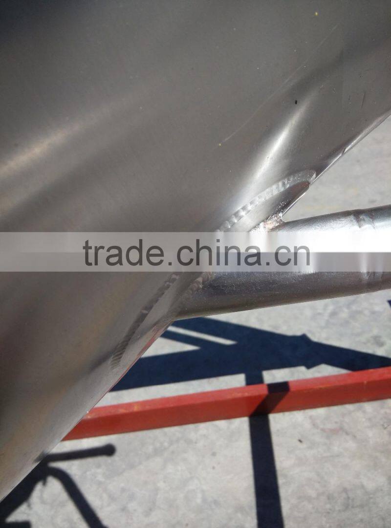 10000L 2000L Conical beer fermentation tank with dimple plate cooling