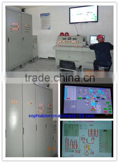cellular light concrete machine