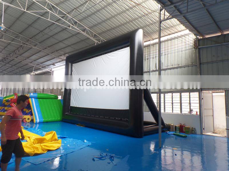 Cheap Advertising Movie Screen,Inflatable PVC screen for sale