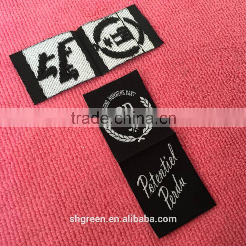 soft damask washing instructions woven label for down wear