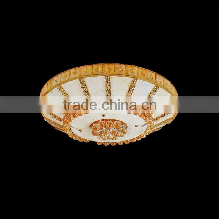 European luxury style marble square ceiling light 5098