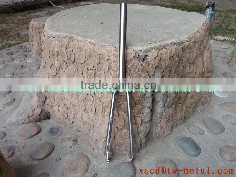 titanium bike fork with post mount brake road bike fork warranty life-time titanium bicycle fork
