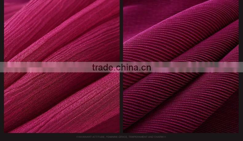 2016 New Fahion women's dress Lanternsleeves for the evening party