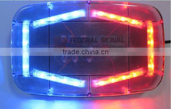 12v mini red and blue led warning emergency police light