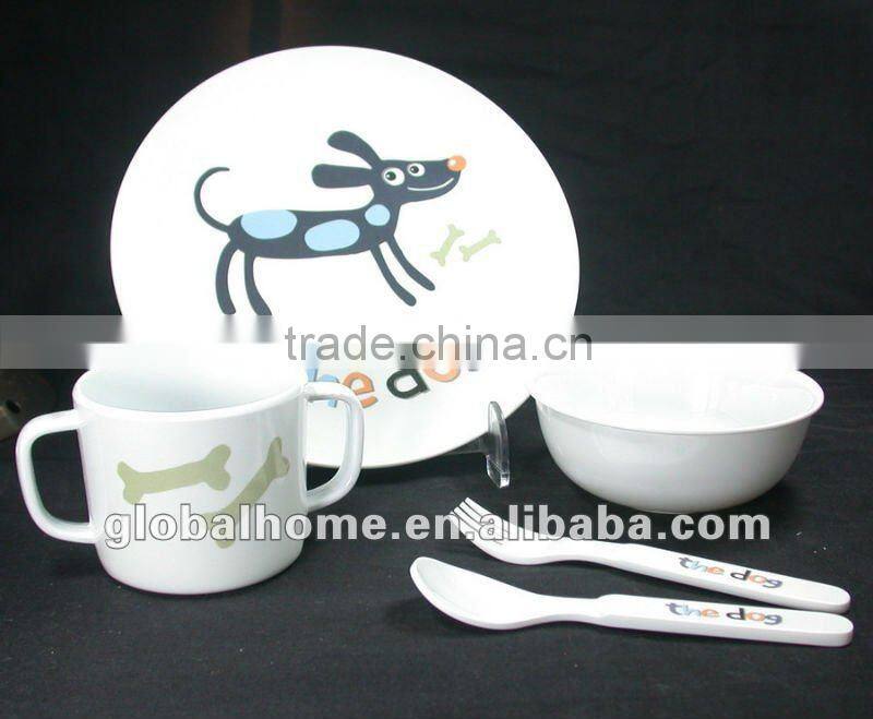 Christmas design melamine dinner set