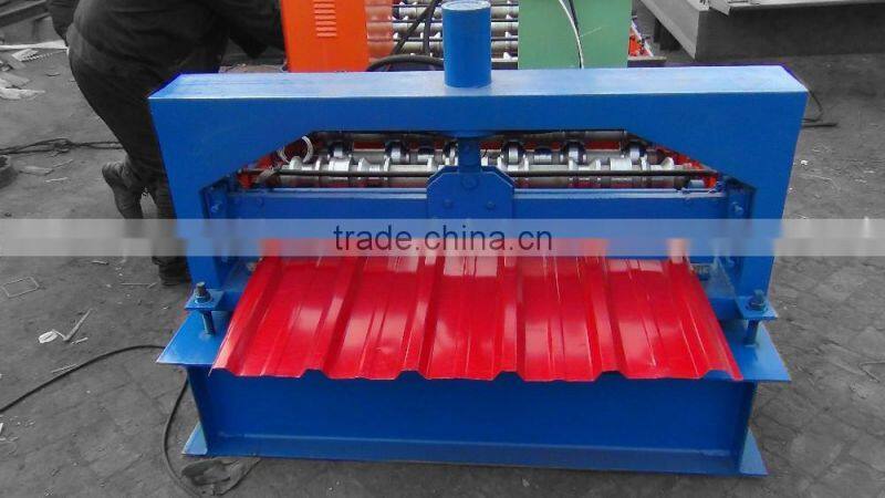 Roof Making Manufacturer Machine Aluminum galvanized zinc Tile Roll Forming Machine