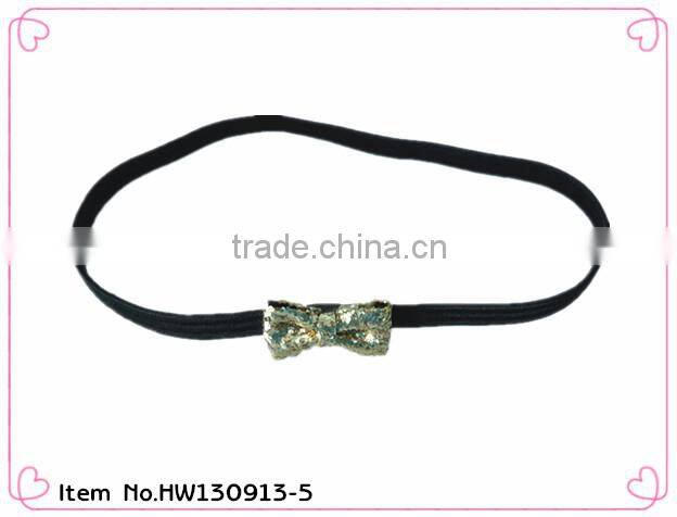 baby soft elastic bow headbands accessories