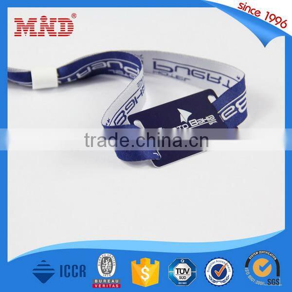 MDWW70 event festival fabric bracelets rfid woven wristbands