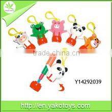 small toys for gift,plastic keychain cartoon toy