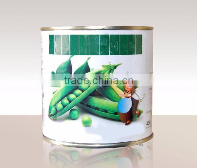 Made in china OEM ODM Cheap ketchup export Africa Saudi Arabia 227g 567g 2900g Green Peas Sauce Canned Green Peas paste