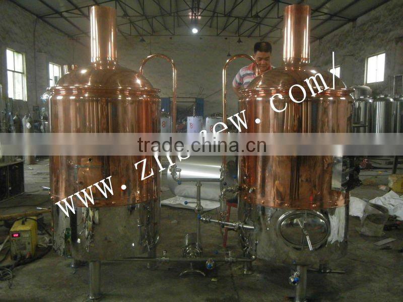 red copper brewery equipment for sale