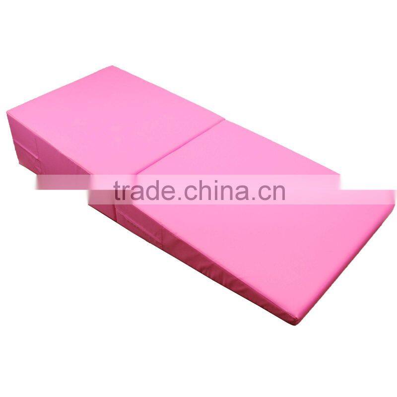 4' x 8' x 2" PU Leather Gymnastics Tumbling / Martial Arts Folding Mat
