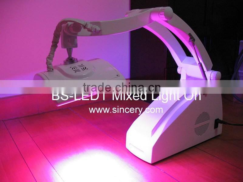 4 Colors portable pdt led phototherapy / body led phototherapy bed