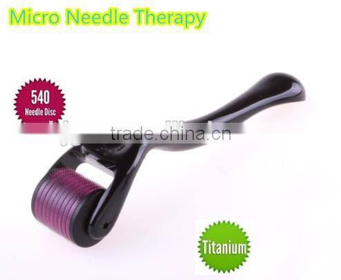 HOT!! derma roller 540 needles face derma roller with bottom price