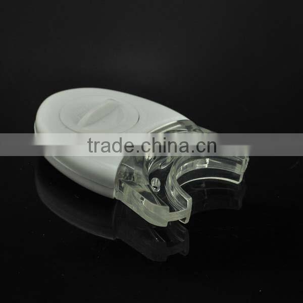 Blue light teeth whitening led light portable home use teeth whitening lamp with tray