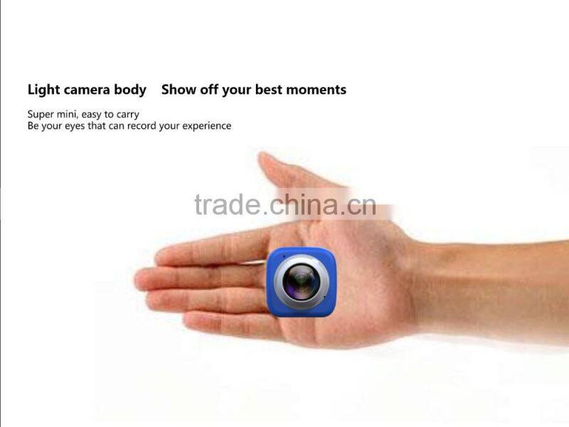 Action Camera Wifi Portable Mini Camcorder Outdoor Sport Wide-Angle Video Camera 360 Camera