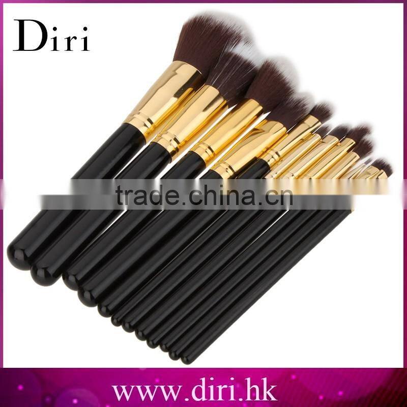 New Arrival 12pcs Makeup Brushes Set Rose Gold Make Up Brushes Soft Animal or Nylon Hair For Beauty