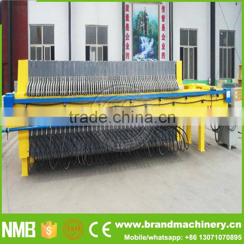 Best price of full stainless steel filter, industrial filter press, high pressure filter press with certificate