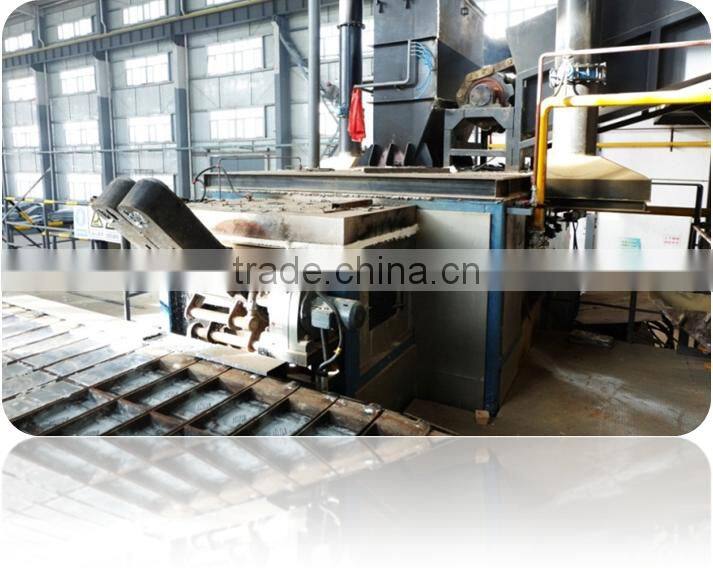 Zinc Ingot Casting machine with automatic robot stacker