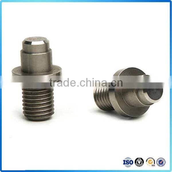 Custom ISO9001 brass hex screw with double threads
