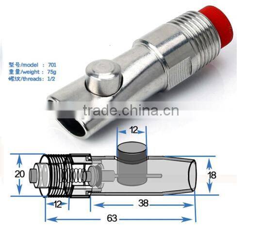 stainless steel pig nipple drinker model WQ701 animal farm equipment animal drink