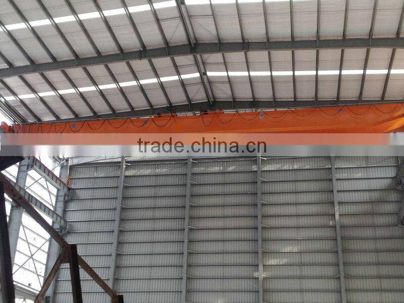 Best explosion proof double trolley 50 ton double girder grab overhead crane