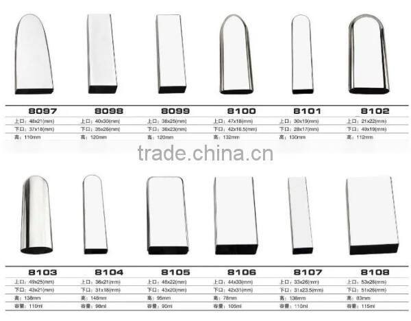 Customized different shapes stainless steel ice cream sticks mold