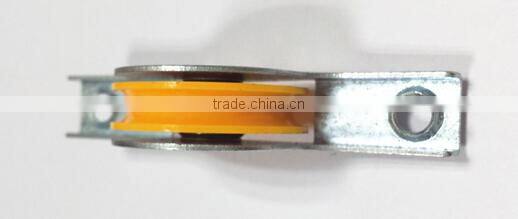 Aluminium sliding window wheel with iron housing RTD009