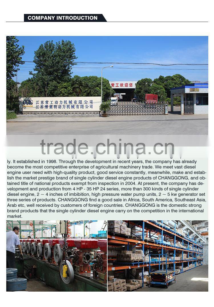 CHANGGONG CGP30BEL- iron air cooler diesel powered water pump