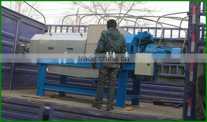 Stainless steel double screw fruit juicer machine/apple extruder for food industry use