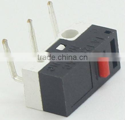 mouse micro momentary switch with no lever bent pcb terminals,KW10-Z0R