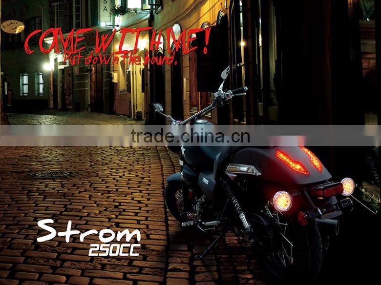 2016 NEW Chongqing LED Princess Street Motorcycle 200CC 250CC Cool Good Quality Motorcycle Sale