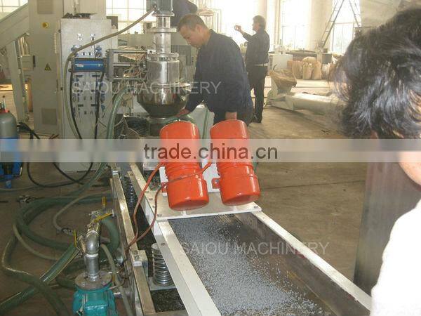 PP PE film plastic pelletizing machine