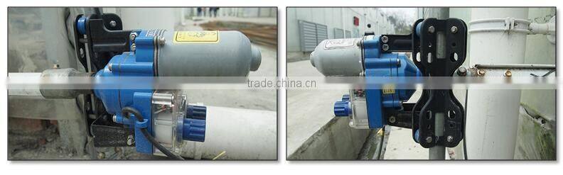 Greenhouse Poly Film roll up motor for light deprivation