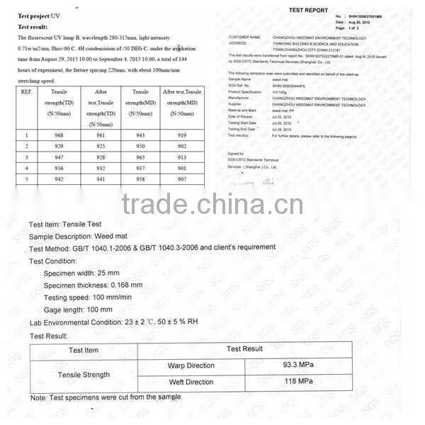 American market 15ft width weed barrier landscape fabric