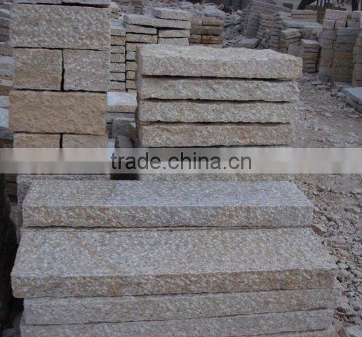 G682 rusty yellow paving stone