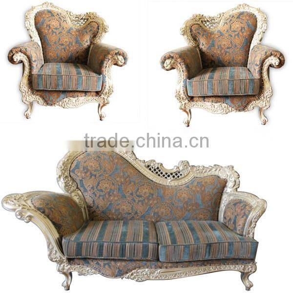 MS-1410-02 Antique reproduction furniture set with cushion
