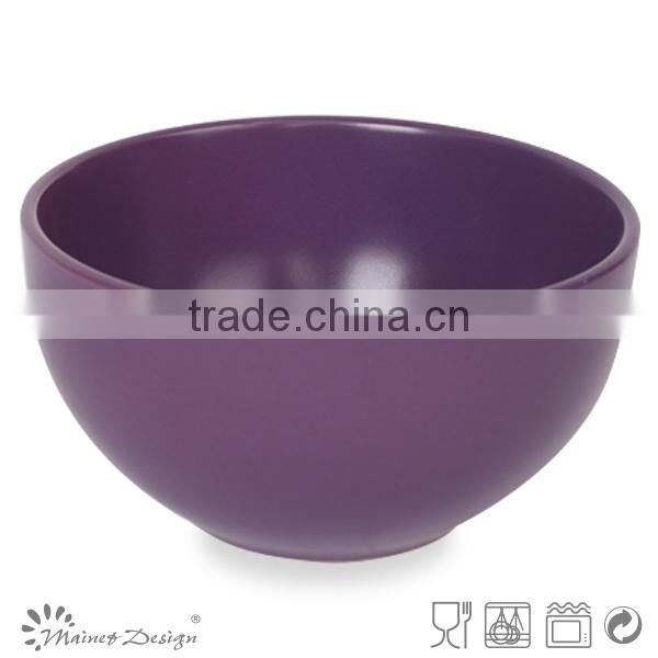Matt green rice serving bowl manufacturer
