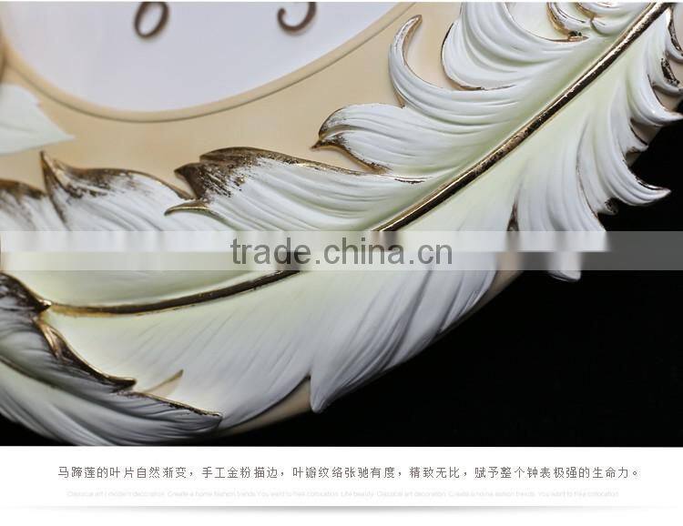 M18A Momoda Creative modern fancy elegant 3D flower wall clock quiet quartz home decoration large wall table clock set