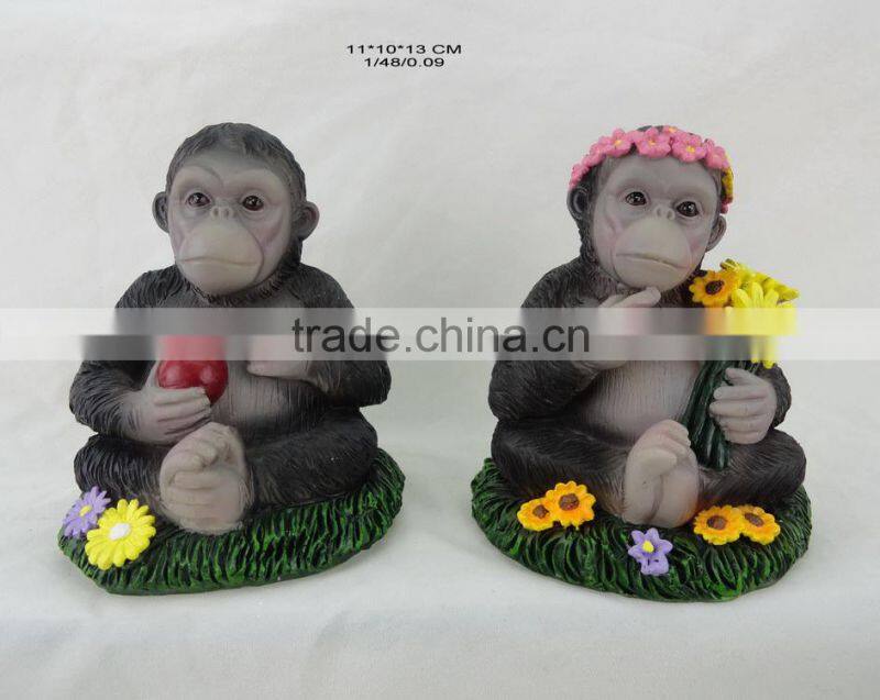 Polyresin new year monkey for 2016