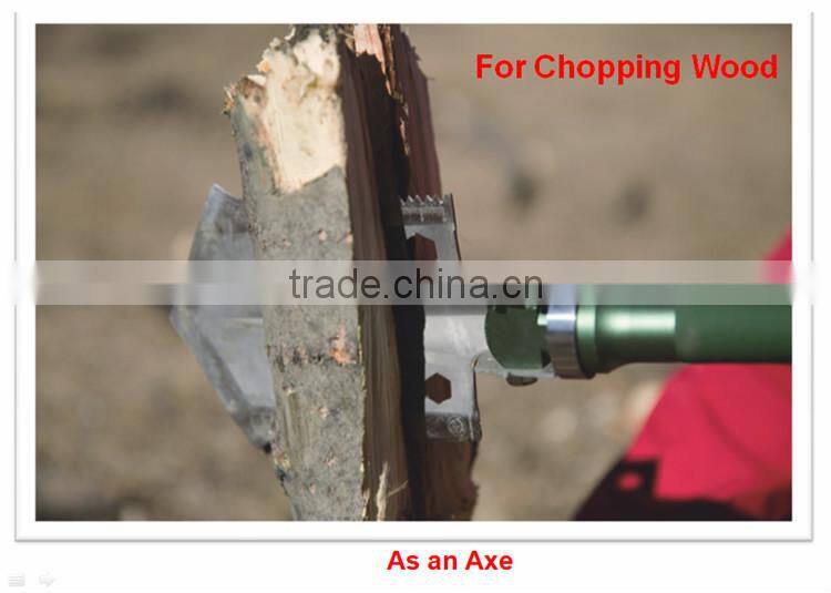 2015 Gardon Tool Set Multifunction Outdoor Garden Hoe Outdoor Camping Shovel with Wire Cutter